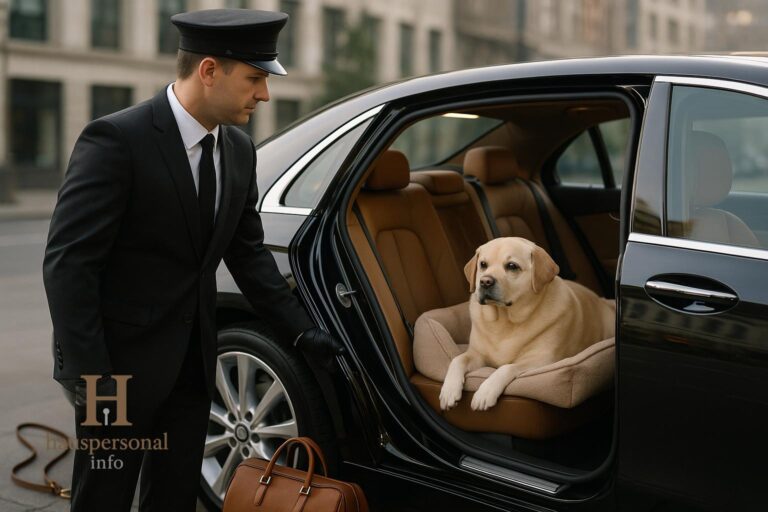 Chauffeurservice: Pet Chauffeur mit Wellness-Stopps