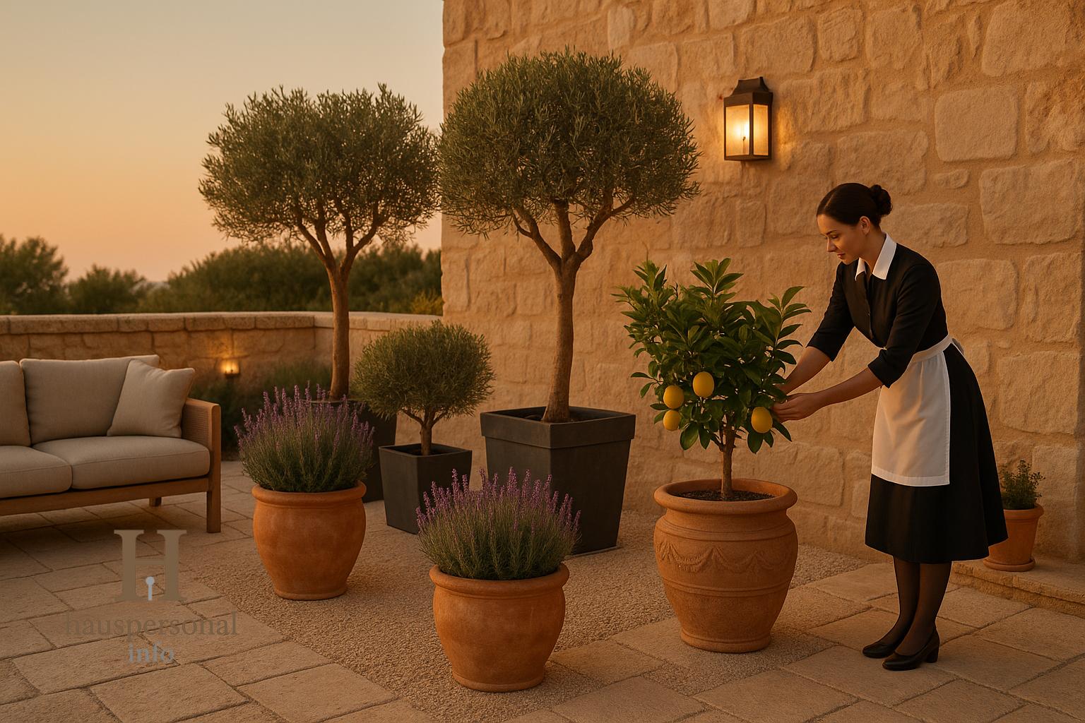 Mediterran - Mediterran: Outdoor-Luxus im Pflanzstil