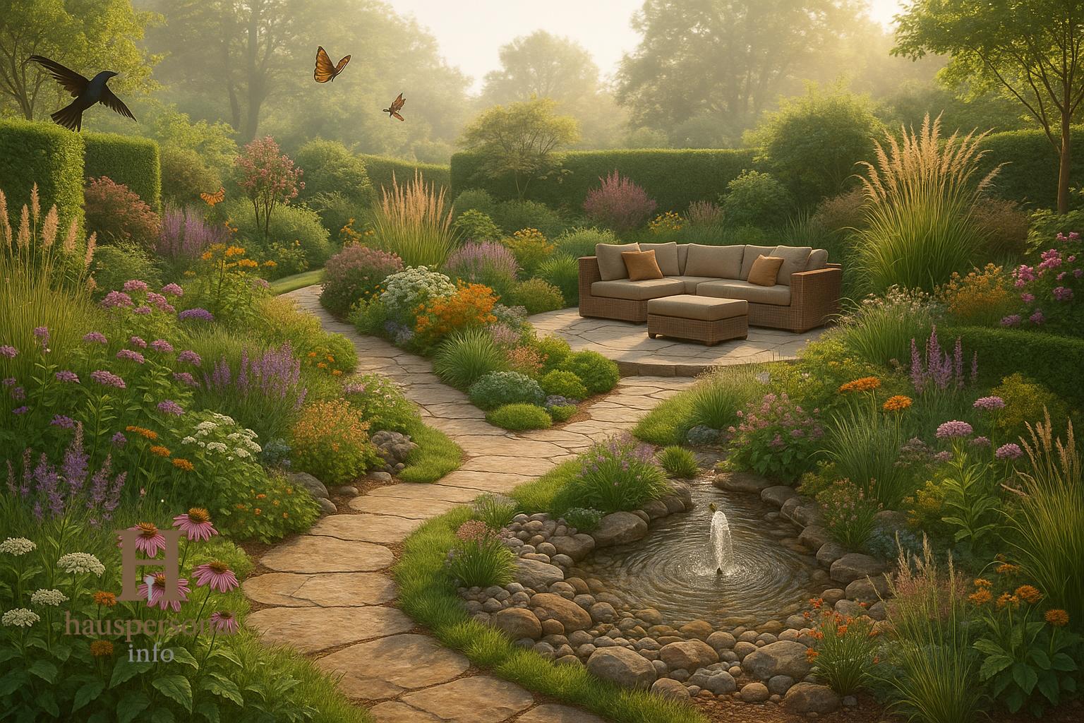 Wellnessgarten - Wellnessgarten: Biodiversität fürs Wohlgefühl gestalten